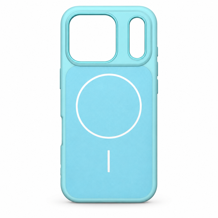 MagSafe Protective Case for iPhone 17 Pro – Light Blue