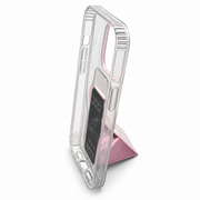 Clear Grip & Stand Protective Case for iPhone 13 Pro – Pink