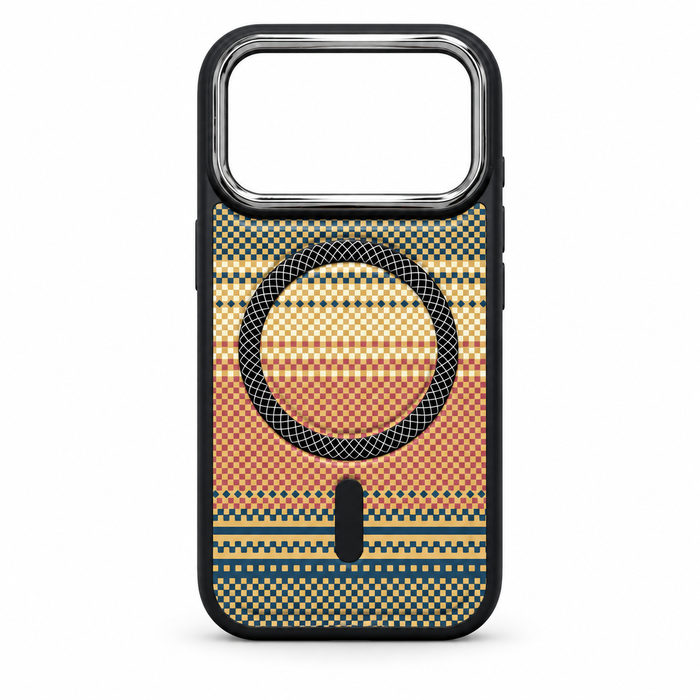 Patterned MagSafe Case for iPhone 17 Pro – Multicolor