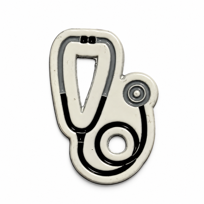 Stethoscope Metal Sticker