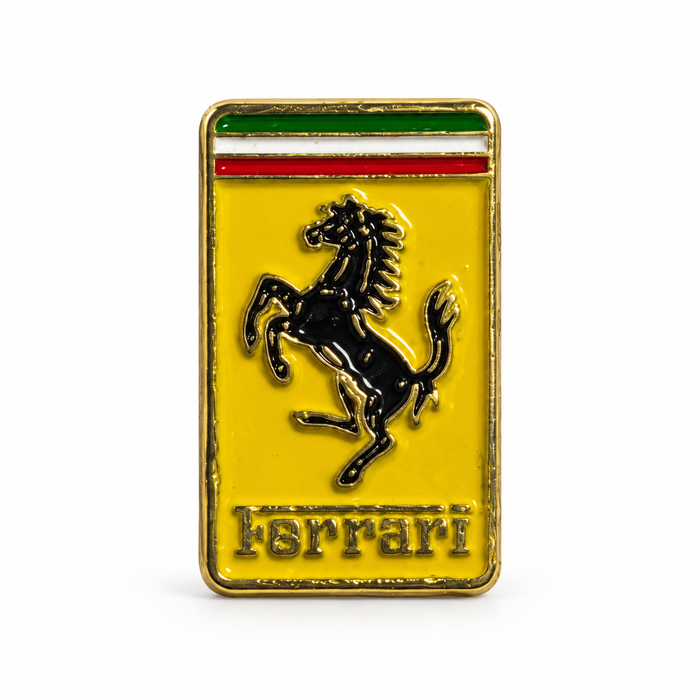 Ferrari Logo Metal Sticker