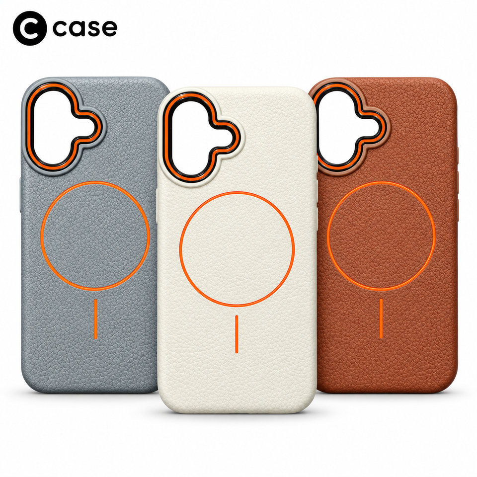 Signature Leather Case with MagSafe | iPhone 17