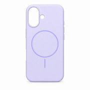 Silicone MagSafe Case for iPhone 17 – Lavender Purple