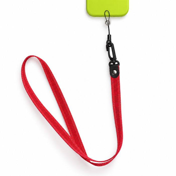 Red Phone Neck Strap