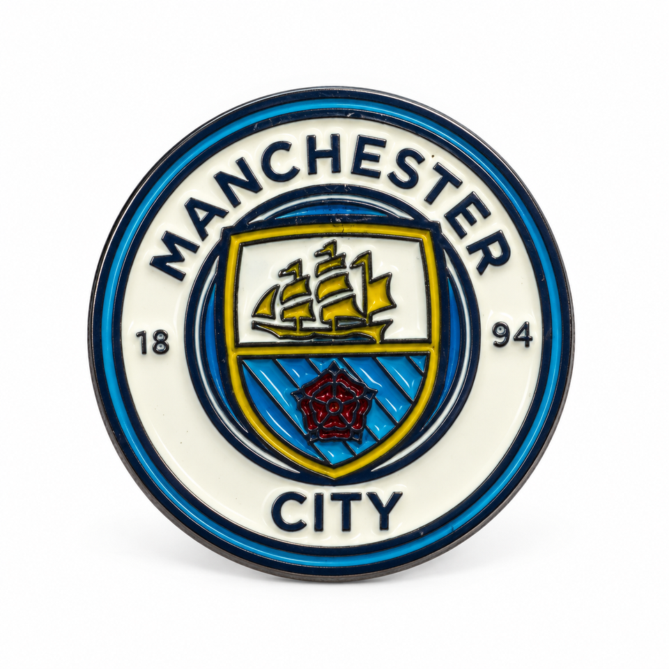 Manchester City Metal Sticker