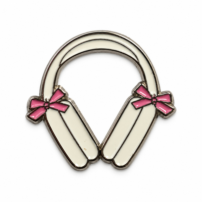 Headphones Metal Sticker
