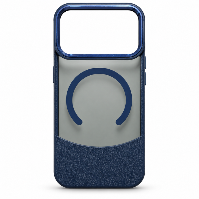 MagSafe Hybrid Case for iPhone 17 Pro – Navy Blue