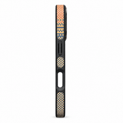 Patterned MagSafe Protective Case for iPhone 17 – Black & Gold