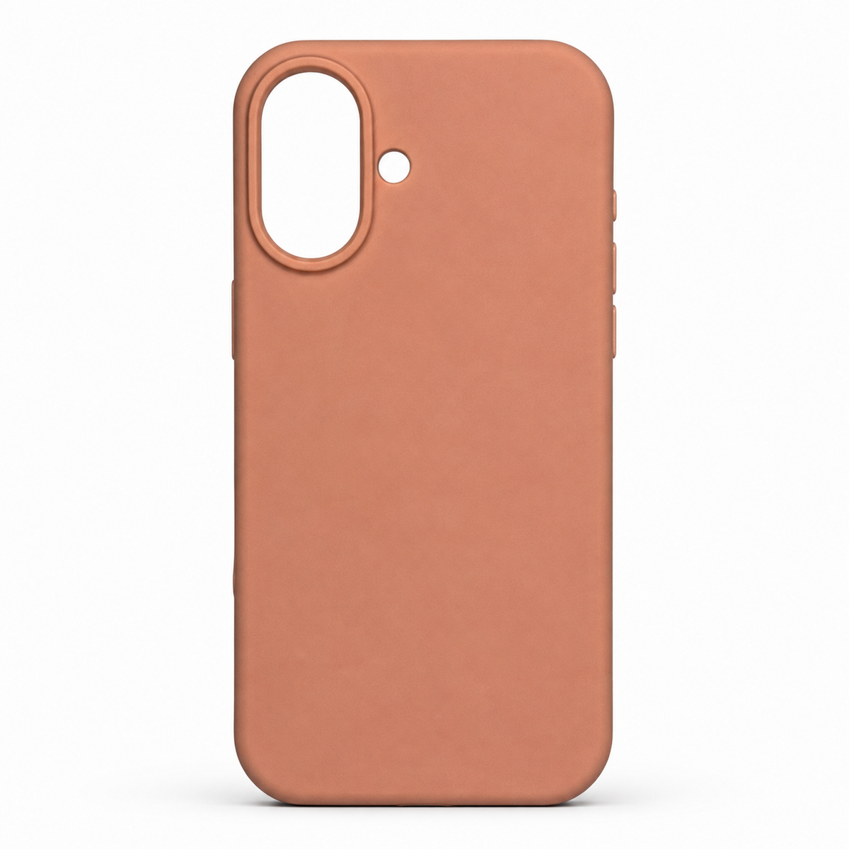 Silicone Case for iPhone 16 – Rose Pink