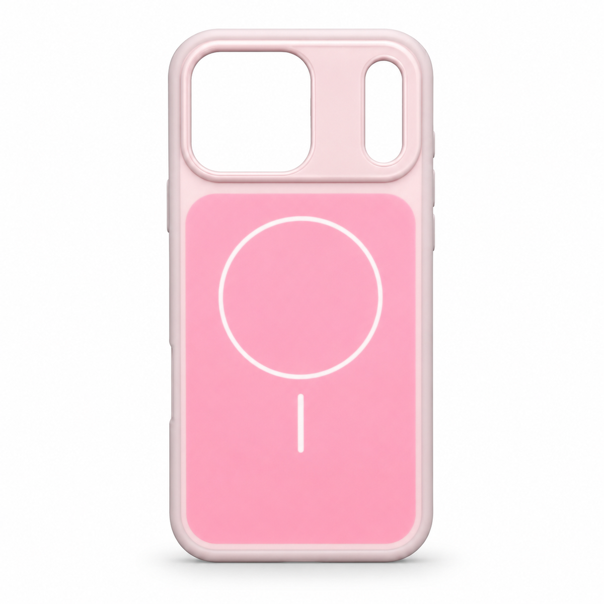 Two-Tone Protective Case for iPhone 17 Pro Max – Pink