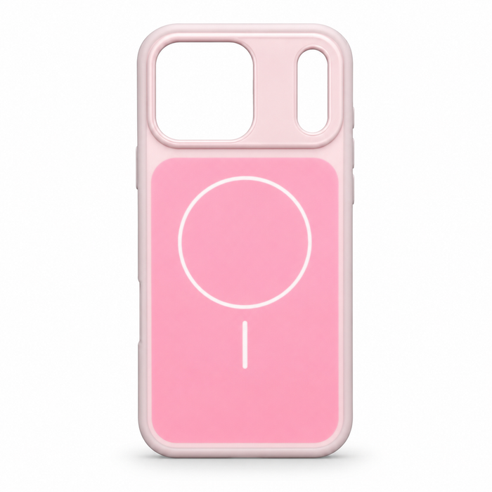 Two-Tone Protective Case for iPhone 17 Pro Max – Pink
