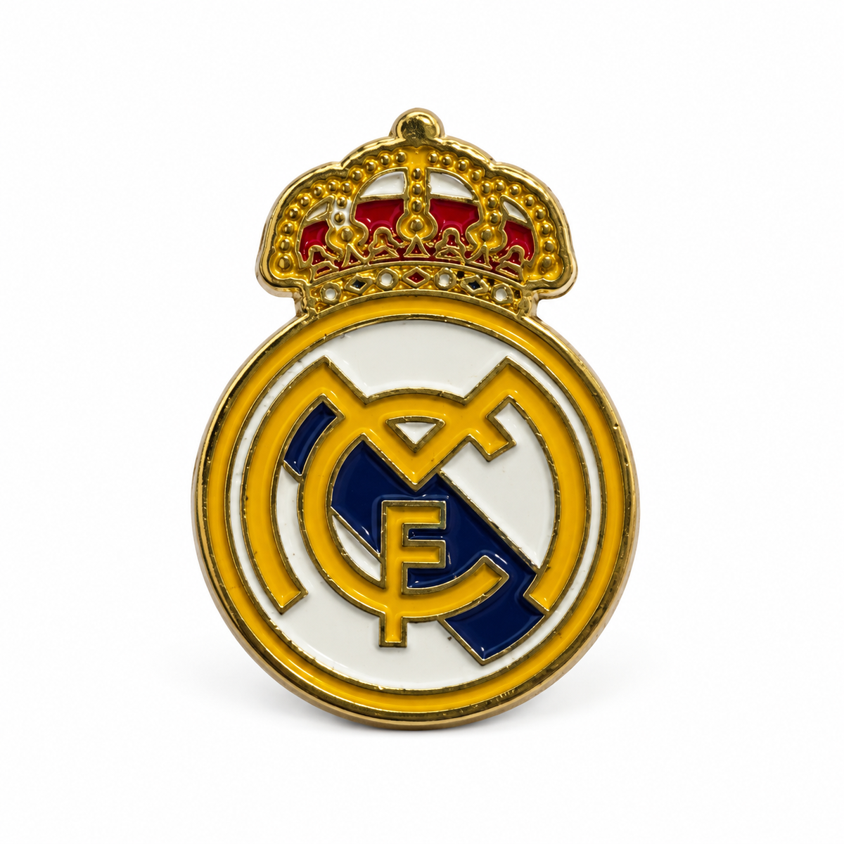 Real Madrid Crest Metal Sticker