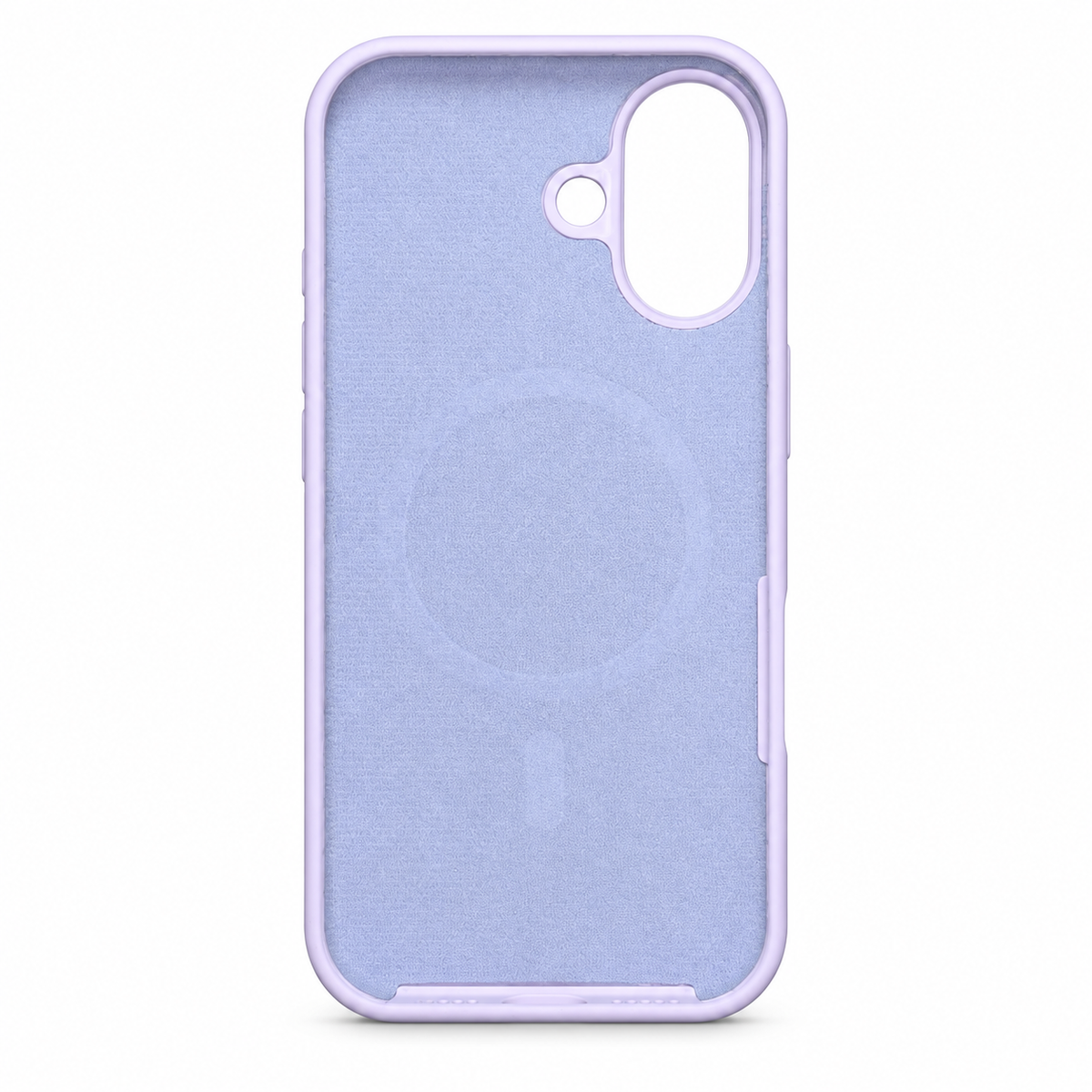 Silicone MagSafe Case for iPhone 17 – Lavender Purple