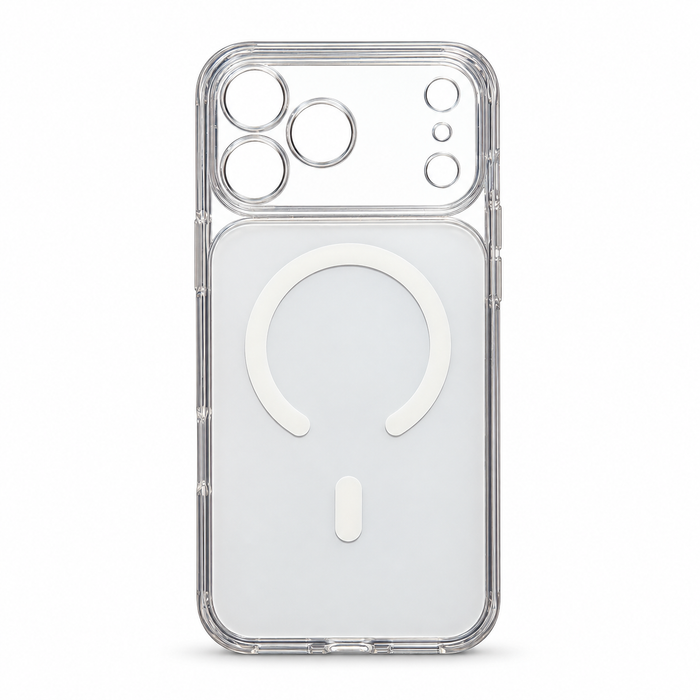 Clear MagSafe Case for iPhone 17 Pro Max – Transparent