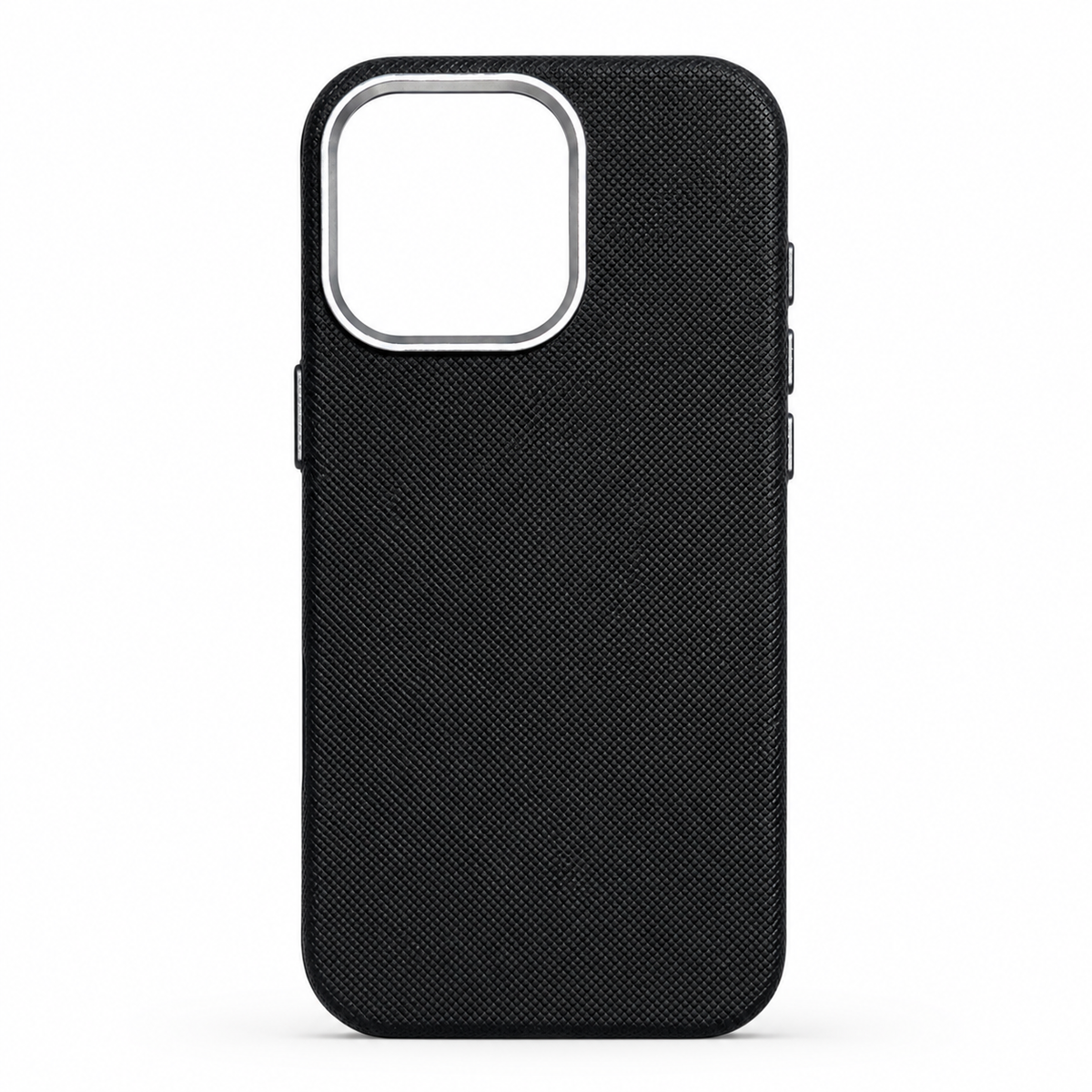 Textured Protective Case for iPhone 16 Pro Max – Black