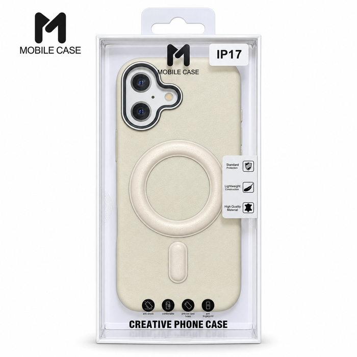 Signature Leather Case with MagSafe | iPhone 17