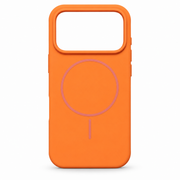 Silicone MagSafe Case for iPhone 17 Pro – Orange