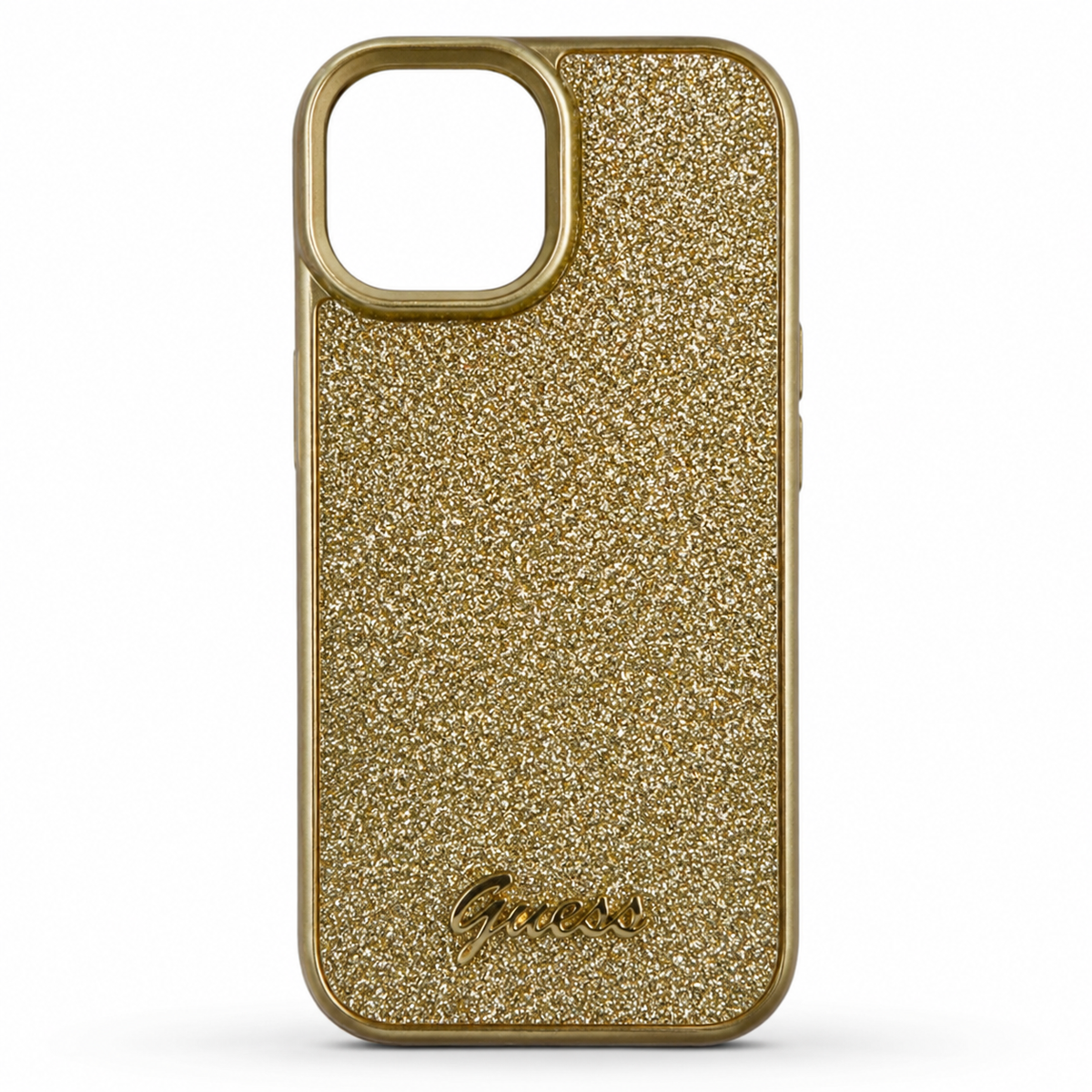 Queen Gold Glitter Case for iPhone 15