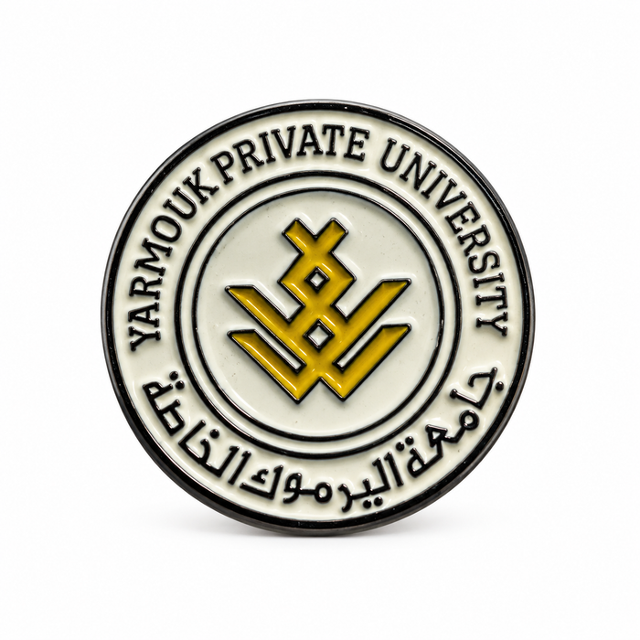 Yarmouk University Metal Sticker