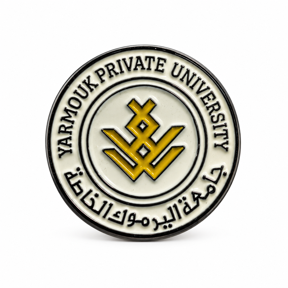 Yarmouk University Metal Sticker