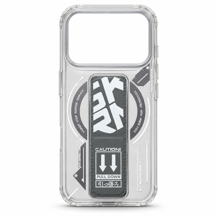 Clear Kickstand Case for iPhone 17 Pro – Transparent