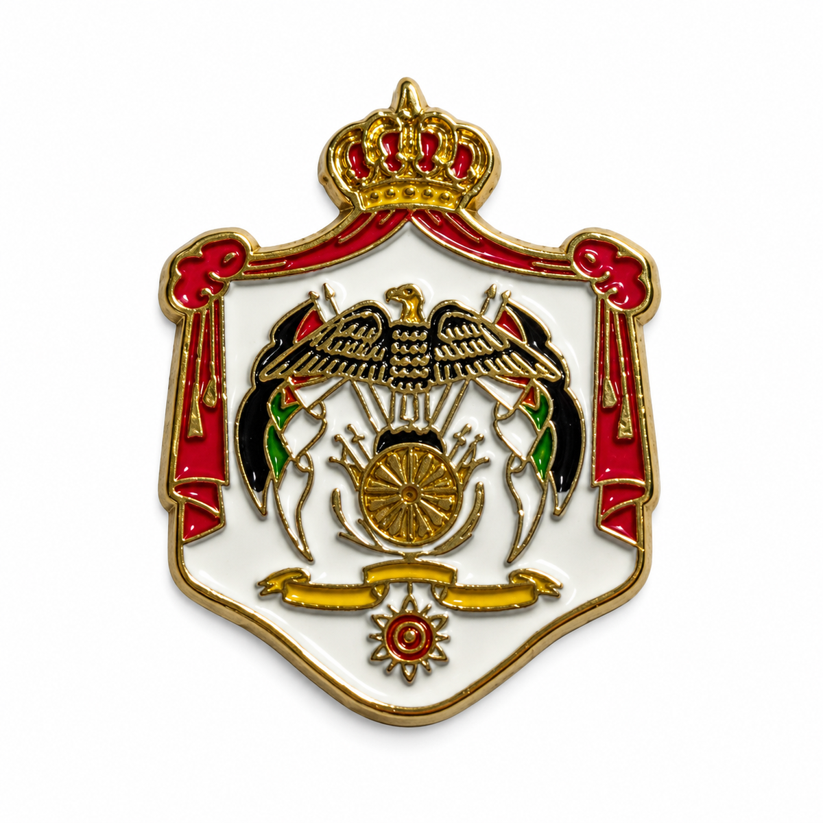 Jordan Royal Emblem Metal Sticker