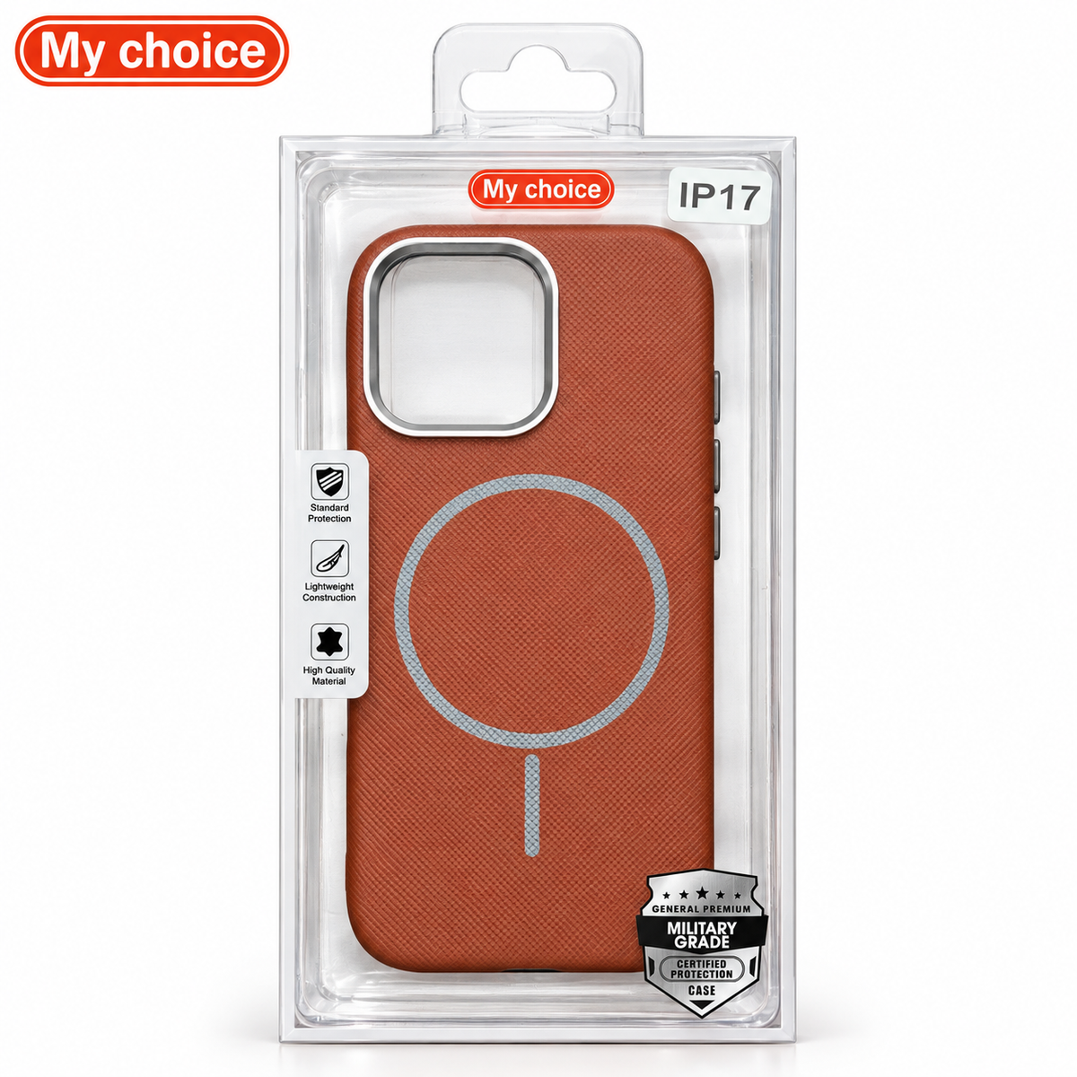 My Choice Textured Protective Case | iPhone 17
