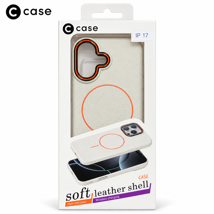Signature Leather Case with MagSafe | iPhone 17