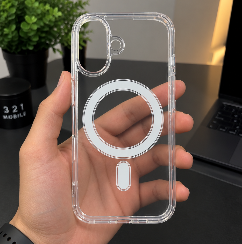 Premium Clear MagSafe Case for iPhone