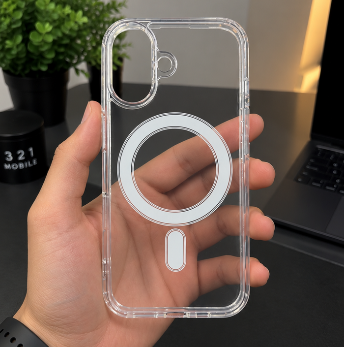 Premium Clear MagSafe Case for iPhone