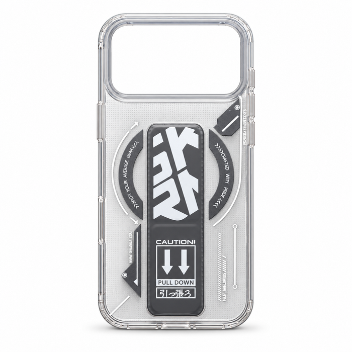 Clear Kickstand Case for iPhone 17 Pro Max – Transparent