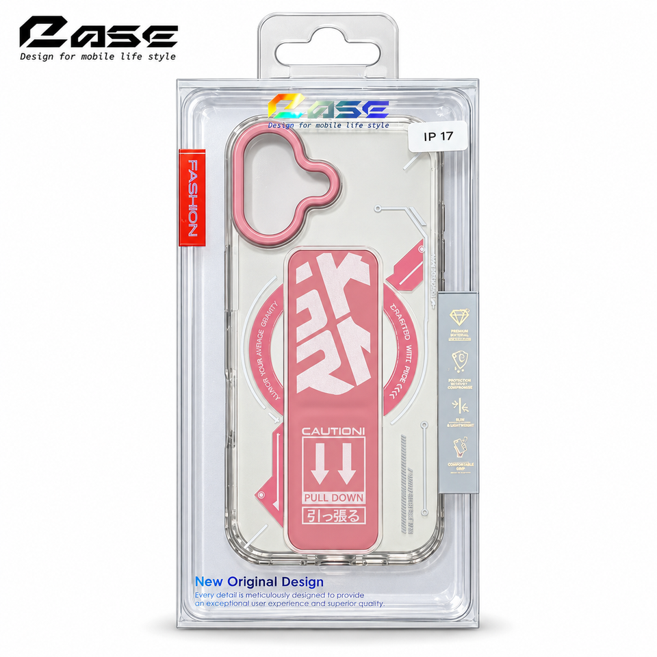 Pase Clear Magnetic Stand Case | iPhone 17