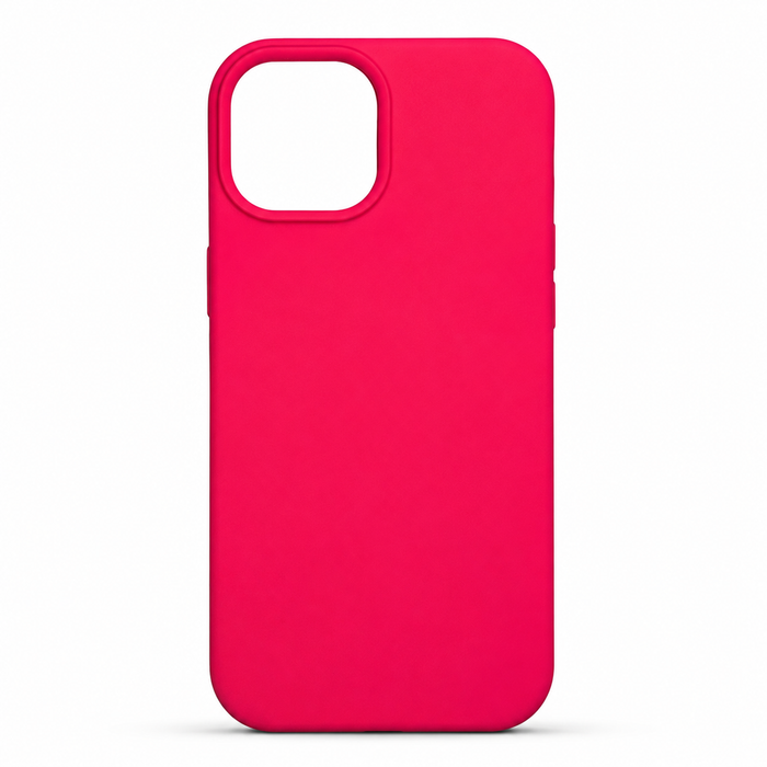 Silicone Case for iPhone 15 – Hot Pink