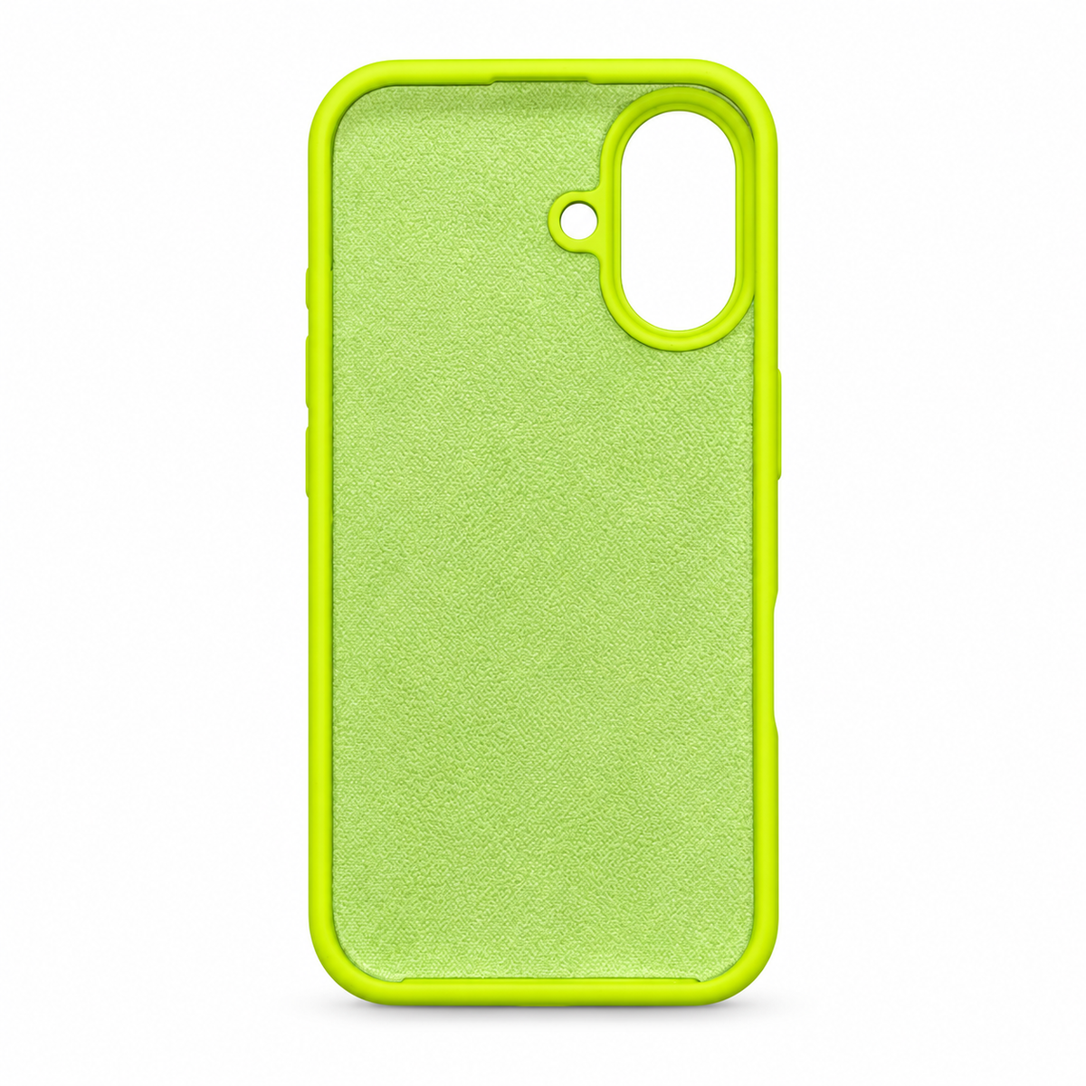 Silicone Case for iPhone 17 – Lime Green