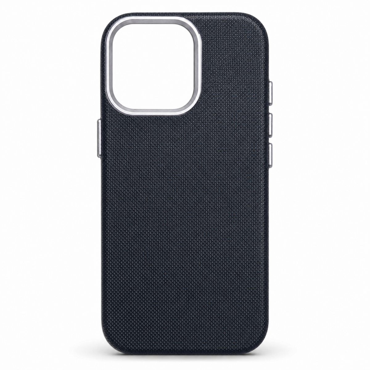Textured Protective Case for iPhone 16 Pro – Navy Blue
