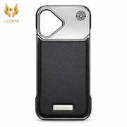 Glorya Signature Leather Case | iPhone 17