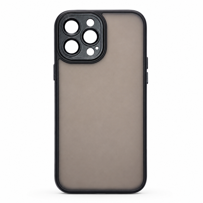 Matte Protective Case for iPhone 15 Pro Max – Black