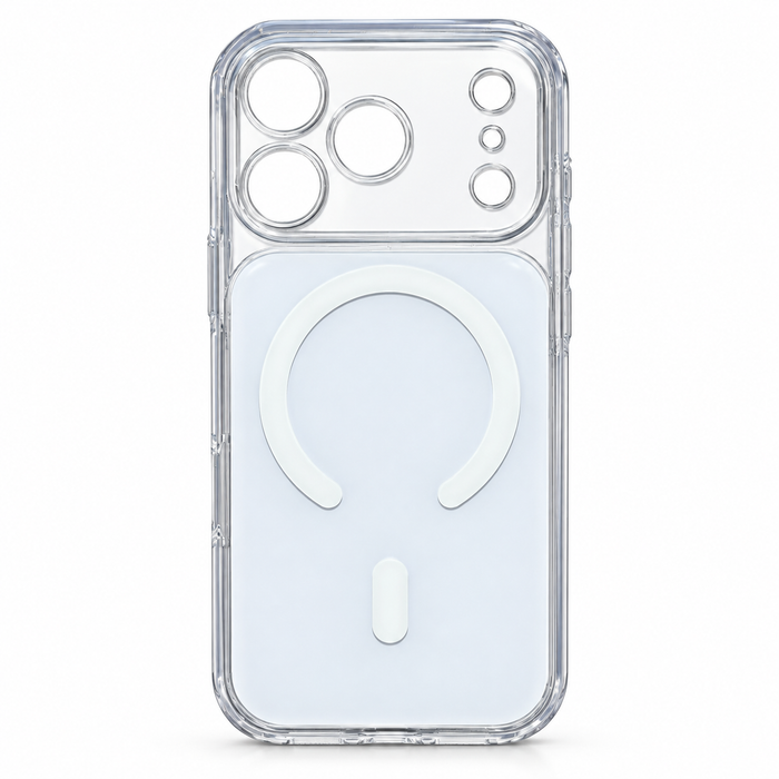 Clear MagSafe Case for iPhone 17 Pro – Transparent