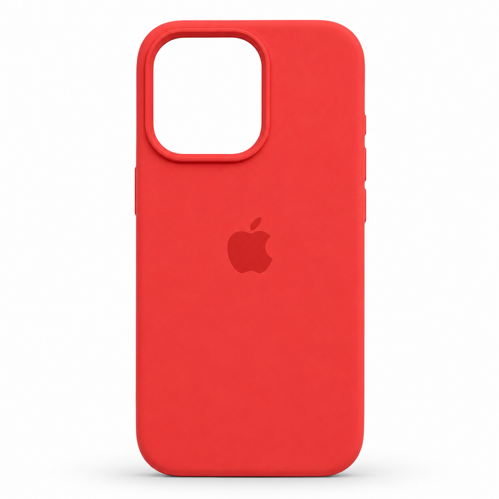 Apple Style Silicone Case for iPhone 15 Pro – Pink