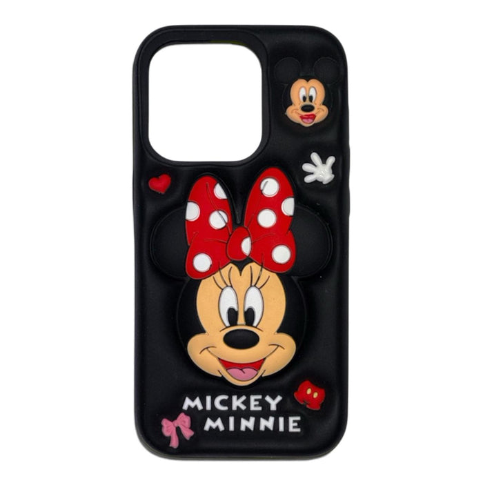 3D Minnie Mouse iPhone Case (iPhone 13 Pro / 14 Pro / 15 Pro)
